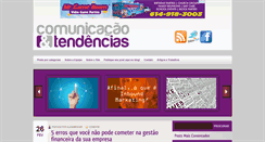 Desktop Screenshot of comunicacaoetendencias.com.br