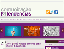 Tablet Screenshot of comunicacaoetendencias.com.br